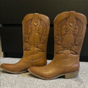 Coconuts by Matisse Tan Western Boots